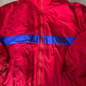 Vintage 80s CB Sports Men's Ski Jacket - Red